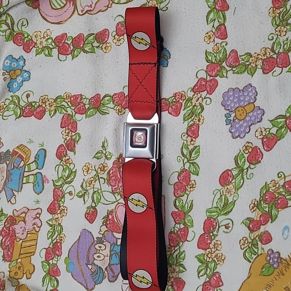 DC Comics The Flash Buckle Belt